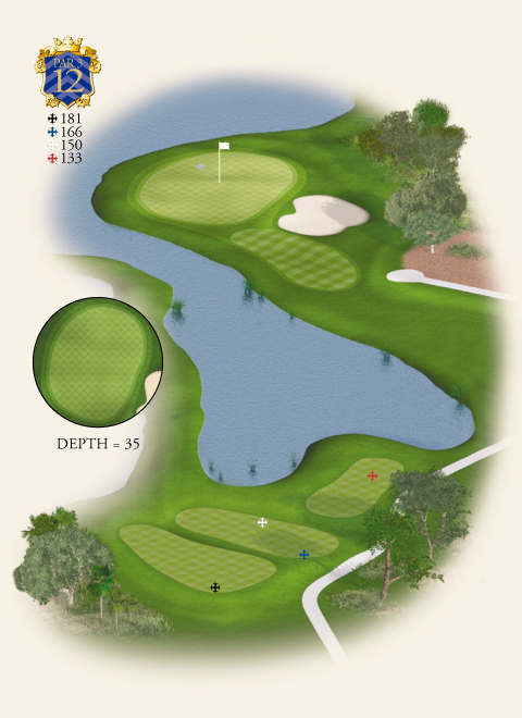 12 hole map