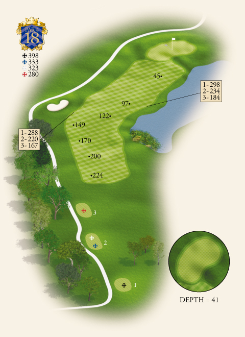 18 hole map