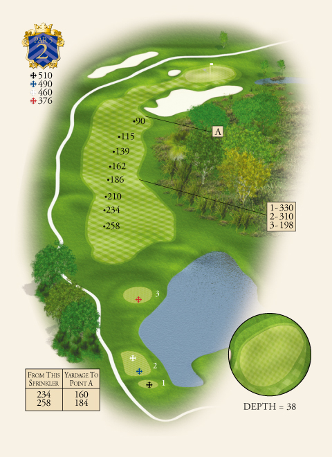 Hole 2 Map 