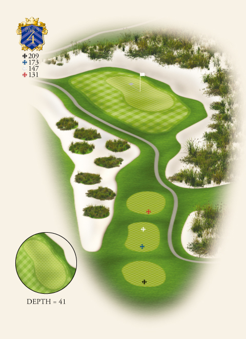 Hole 4 Map 