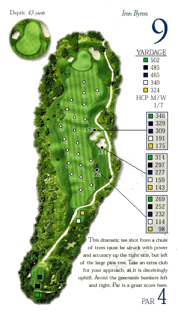 Hole 9 Graphic