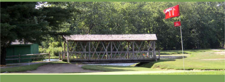 bridge crossing the creek